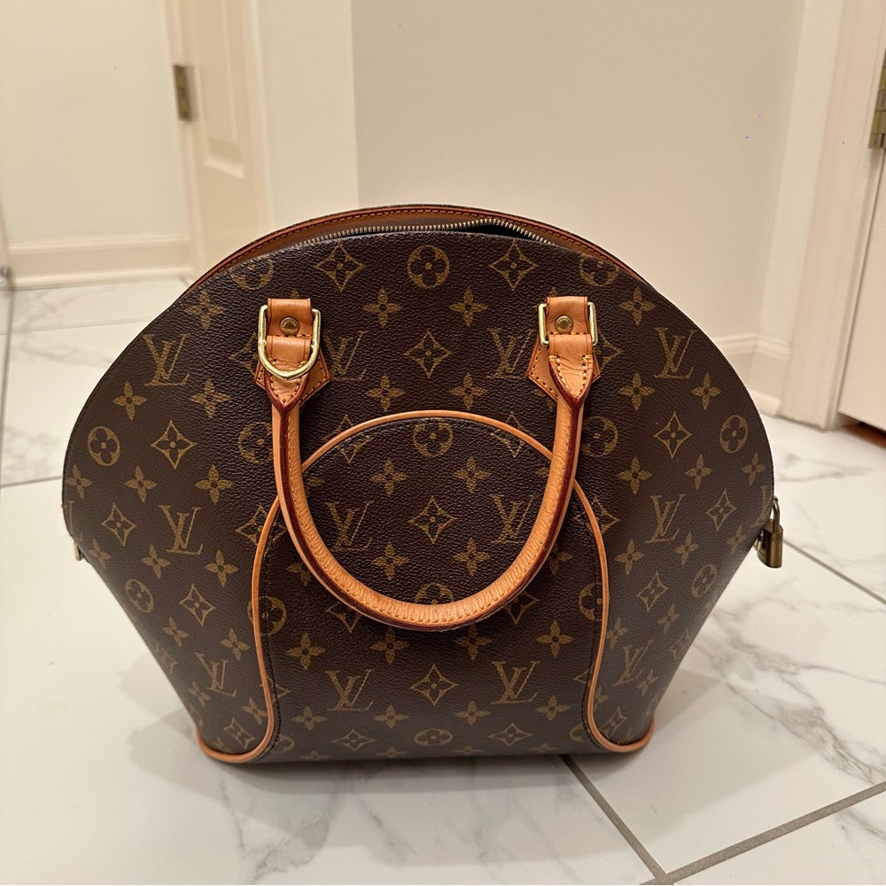 LOUIS VUITTON ELLIPSE MM VINTAGE HANDBAG - Picture 2 of 9